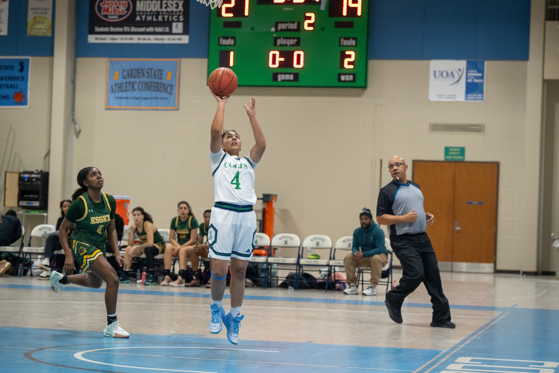 ZAFAR'S BUZZER BEATER PROPELS MIDDLESEX COLLEGE PAST ESSEX CC