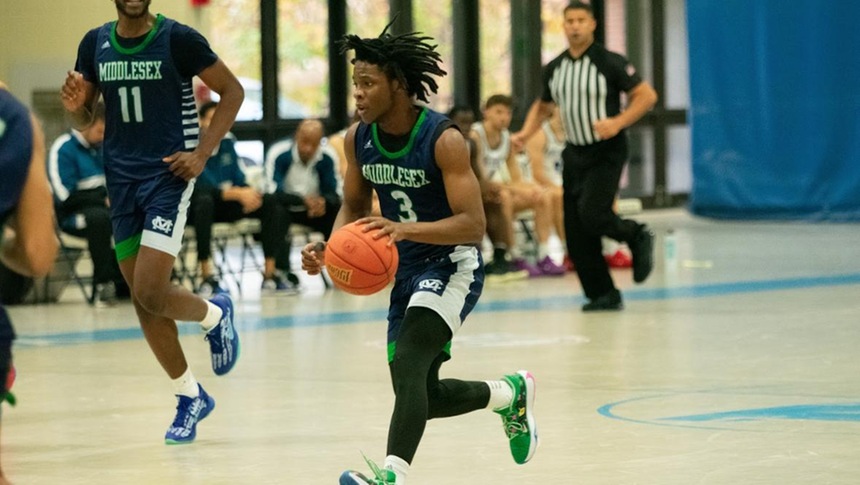 WILLIAMS, CONCEPCION SCORE 20 EACH AS #23 MIDDLESEX TOPS CC MORRIS 77-71