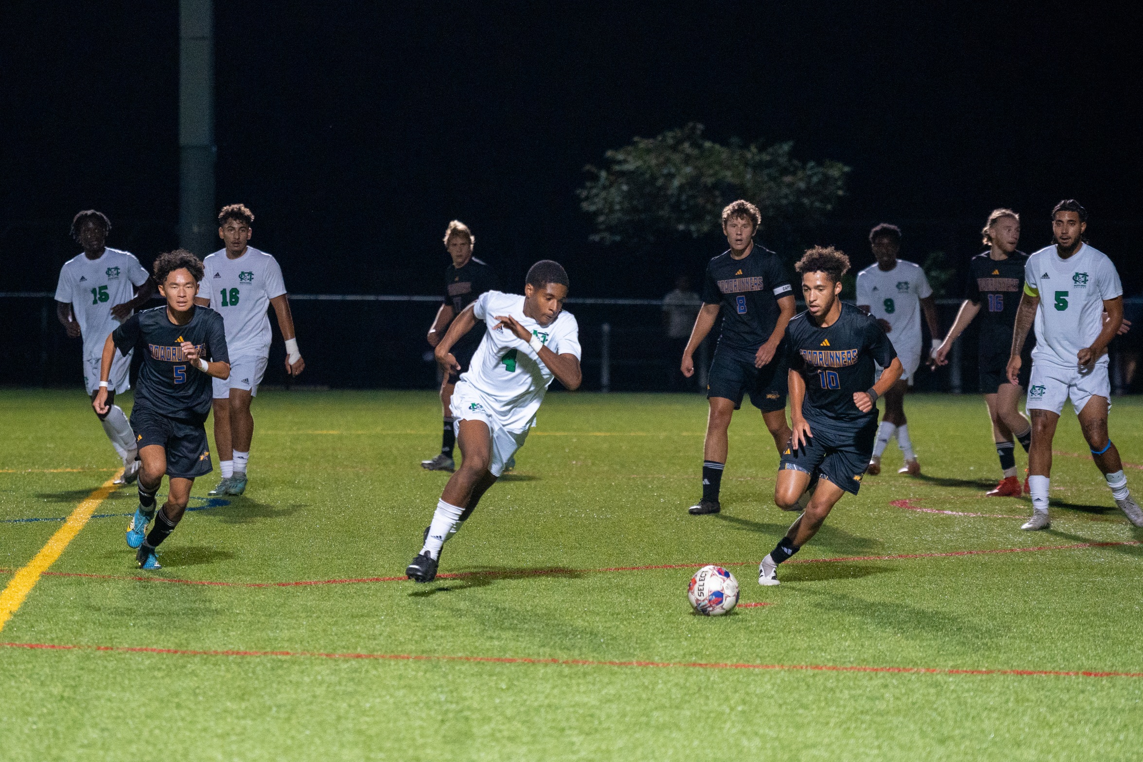MIDDLESEX COLLEGE MENS SOCCER CLINCHES PLAYOFF SPOT WITH PAIR OF SHUTOUT WINS