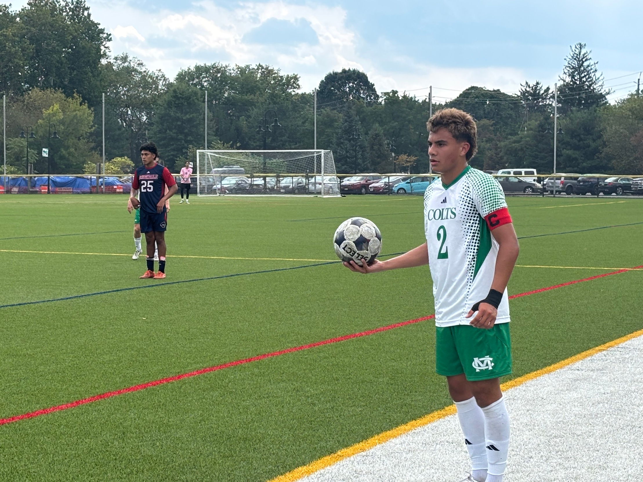 #11 MIDDLESEX COLLEGE MEN'S SOCCER PICKS UP KEY 4-1 WIN OVER BROOKDALE CC