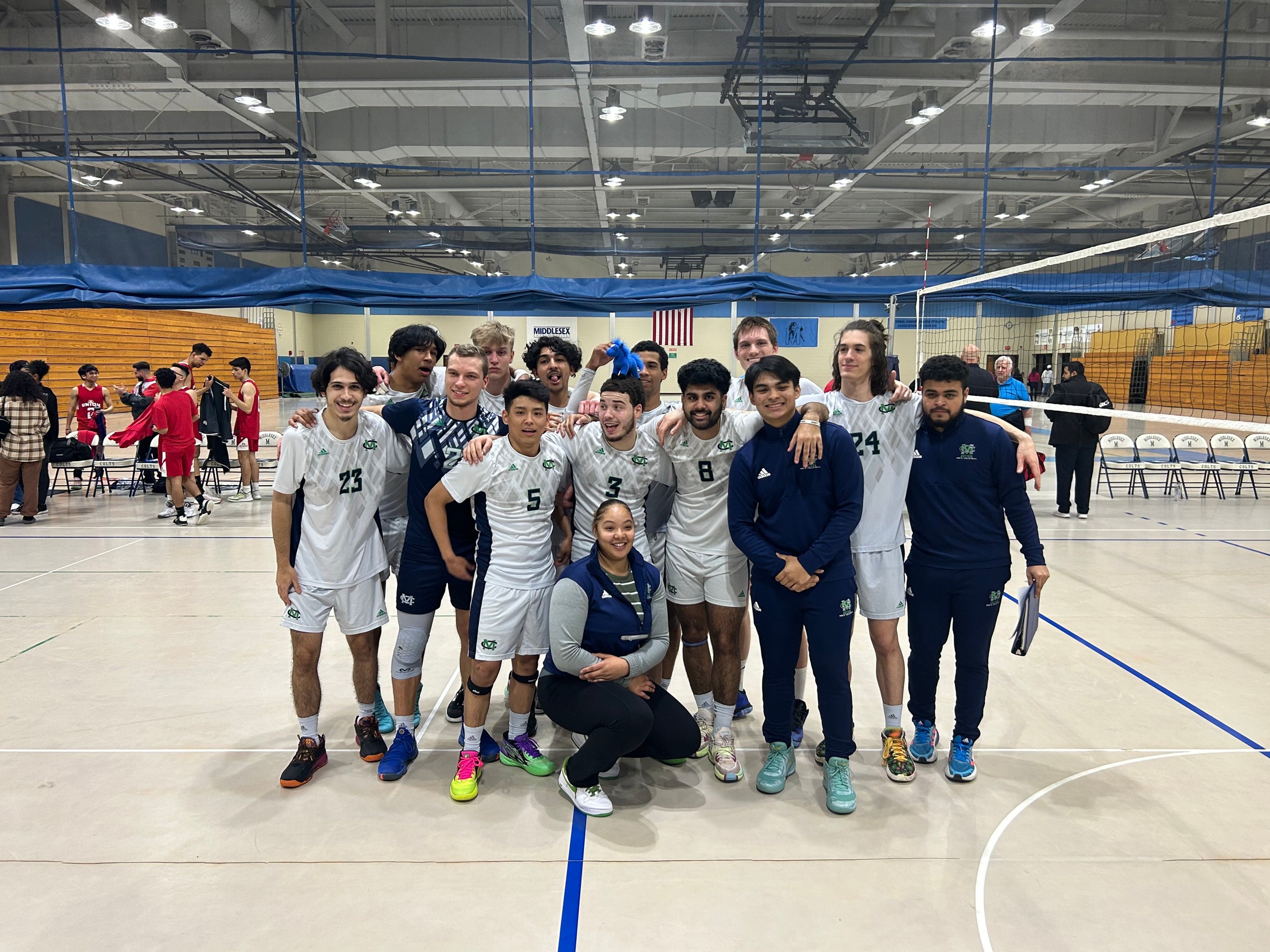 MIDDLESEX TOPS UNION IN MENS VOLLEYBALL REGION 19 SEMIS, ADVANCES TO FINALS TO FACE #1 OCEAN