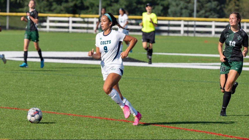 MIDDLESEX COLLEGE WOMENS SOCCER TOPS UNION 6-0