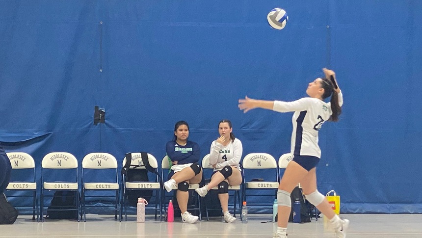 MIDDLESEX VOLLEYBALL SWEEPS RCSJ-GLOUCESTER FOR FIRST WIN OF THE SEASON